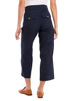 Women's Shape Effect 5 Pocket Wide Leg Crop Jeans