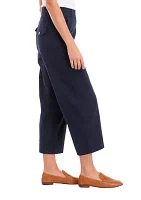 Women's Shape Effect 5 Pocket Wide Leg Crop Jeans