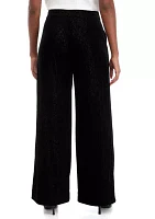 Plus Shape Effect Wide Leg Pants