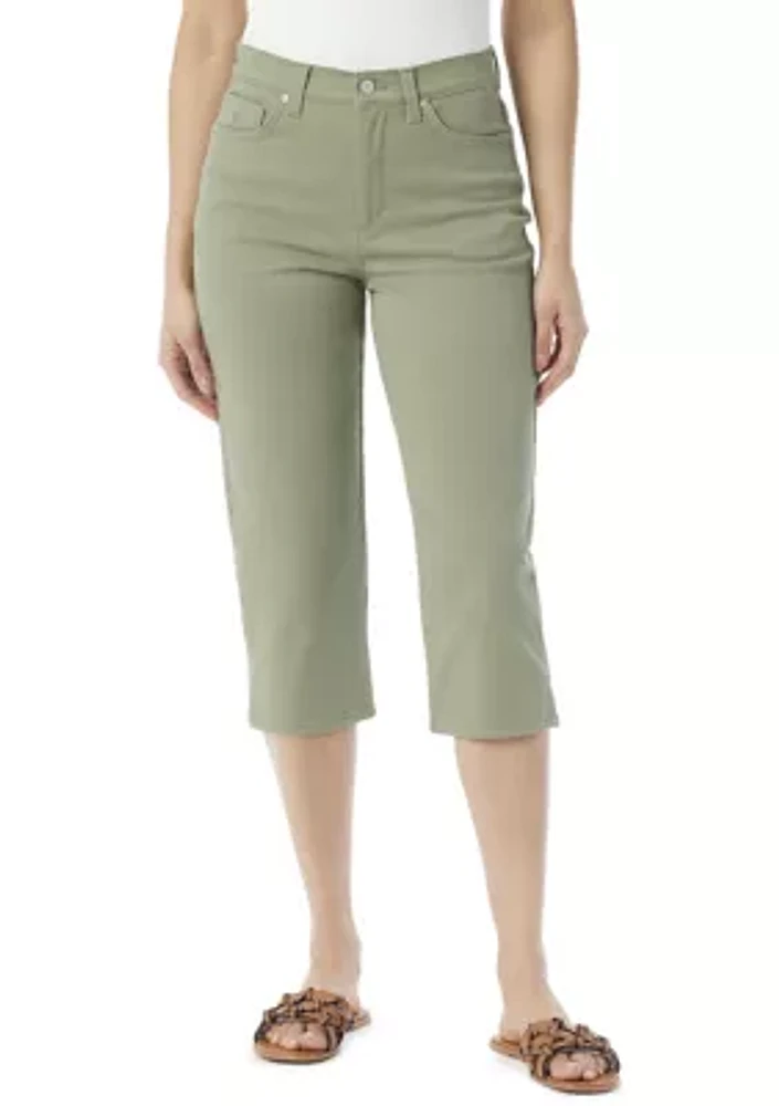 Women's Amanda Capri Pants with Side Slit