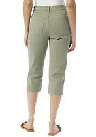 Women's Amanda Capri Pants with Side Slit