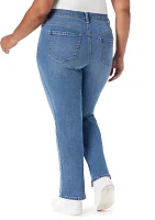 Plus Amanda Classic Straight Leg Jeans