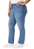 Plus Amanda Classic Straight Leg Jeans