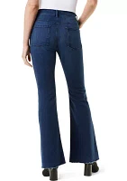 Women's Dakota Flare Jeans with Cut Hem