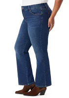 Plus Shape Effect Bootcut Jeans