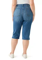 Plus Amanda Capri Jeans