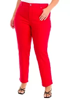 Plus Amanda Classic Color Jeans