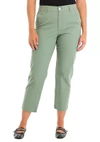 Women's Cargo Pants with Elastic Waistband