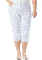 Plus Amanda Capri Pants