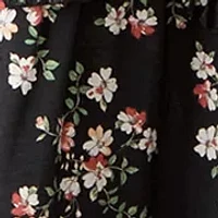 Women's Floral Printed Midi Dress