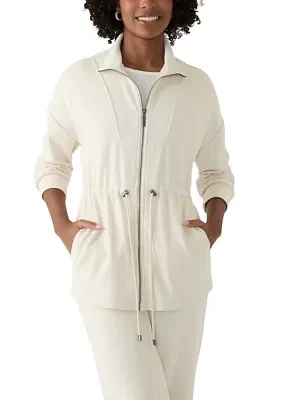 Women's Collar Zip Jacket