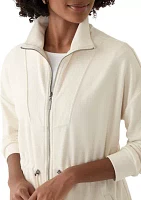 Women's Collar Zip Jacket