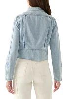 Women's Zip Up Denim Jacket