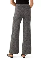 Women's Button Jacquard Pants