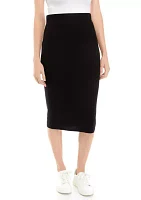 Women's Solid Knit Tube Skirt