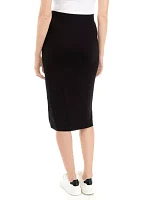 Women's Solid Knit Tube Skirt