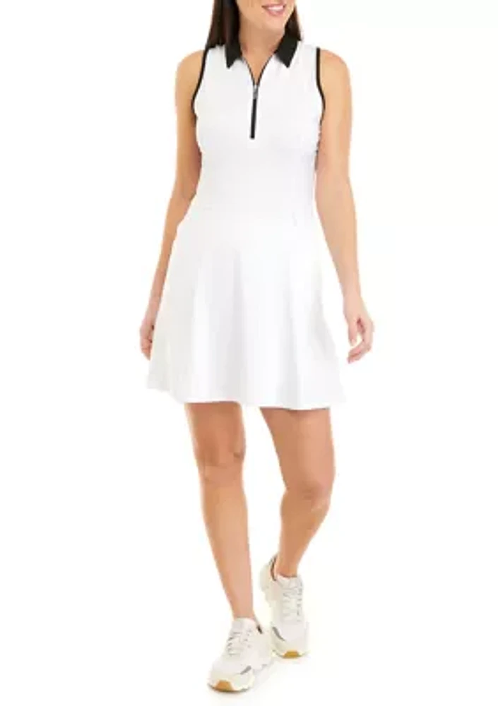 Women's Sleeveless Flounce Dress