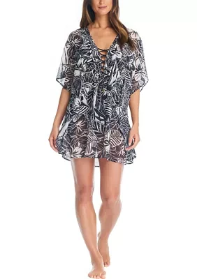 Ciao Bella Chiffon Caftan Coverup