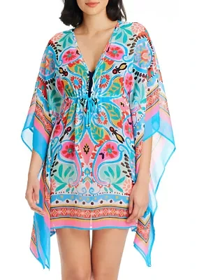 Get Happy Caftan Swim Cover Up