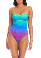 Heat of the Moment Twist Bandeau Mio One Piece Swimsuit