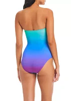 Heat of the Moment Twist Bandeau Mio One Piece Swimsuit