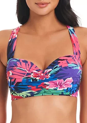 Hawaiian Punch Bandeau Top