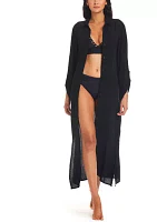 India Bazaar Long Swim Cover Up Shirt