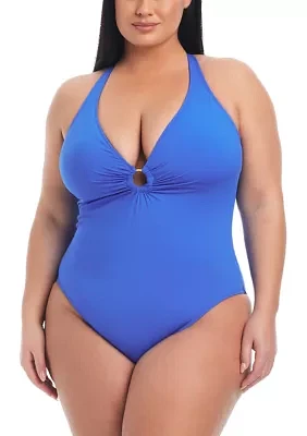 Plus Ring Me Up Plunge Mio Swimsuit