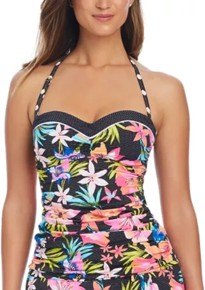 Sweet Escape Bandeau Tankini Swim Top