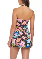 Sweet Escape Draped Swim Skirt