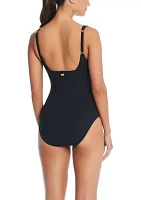 Walk The Line Square Neck Tank Mio Swimsuit