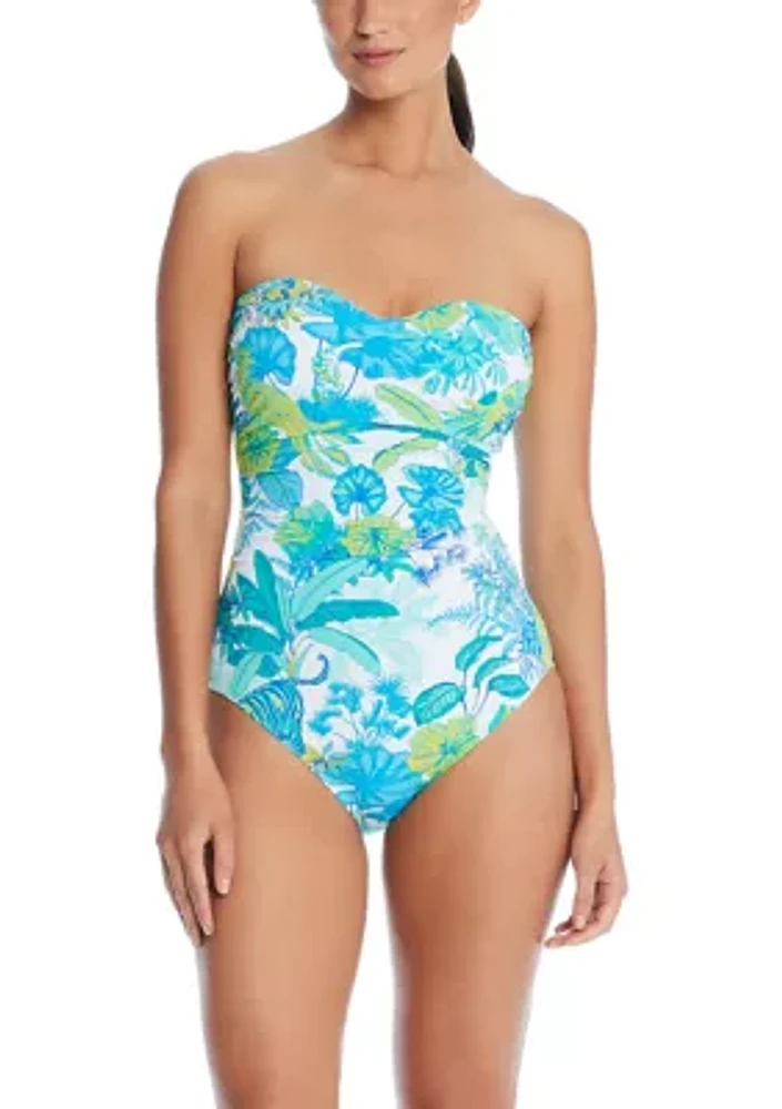 What's New Pussycat Bandeau One Piece Swimsuit