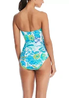 What's New Pussycat Bandeau One Piece Swimsuit