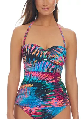 Wild Thing Draped Bandini Swim Top