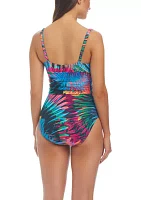 Wild Thing Plunge One Piece Swimsuit