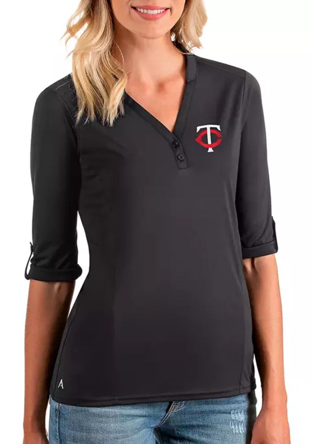 Antigua Women's Tampa Bay Rays Blue Accolade Three-Quarter Sleeve