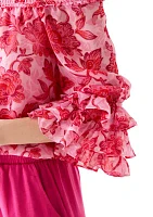 Petite Off the Shoulder Blouse