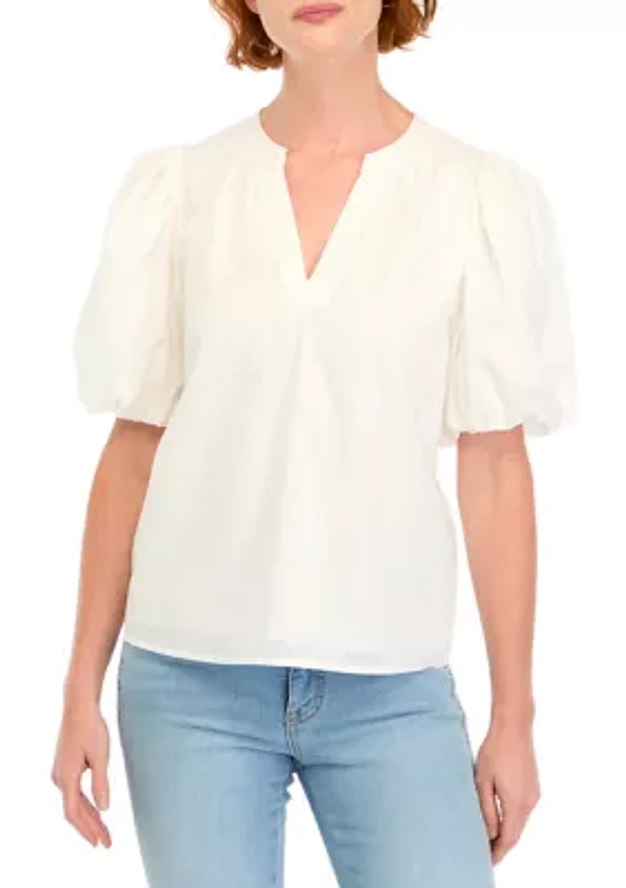 Women's Split Neck Blouse