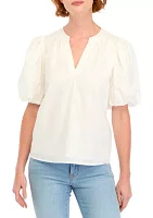 Women's Split Neck Blouse