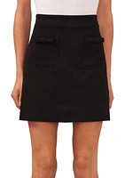 Women's Bow Pocket Short Skirt