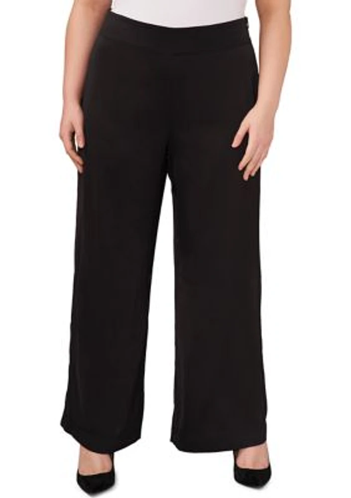 Plus Wide Leg Pants