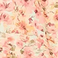 Petite Printed Midi Dress