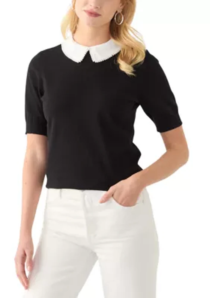 Women's Short Sleeve Sweater