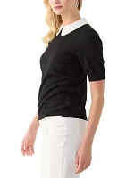 Women's Short Sleeve Sweater