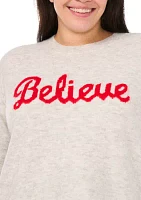 Plus Believe Sweater