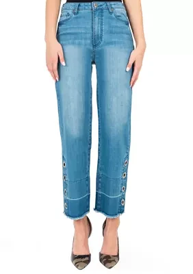 Meryl Cropped Mom Jeans