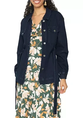 Women's Mimi Denim Utility Anorak Jacket