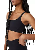 Square Neck Sports Bra