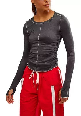 Right On Run Layer Long Sleeve T-Shirt