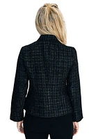 Women's Sparkle Tweed Classic Blazer